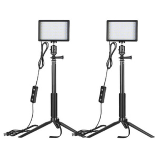 Kit Neewer ZC-10S två lampor LED + filter + stativ