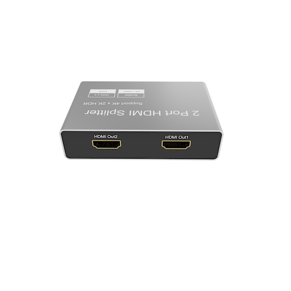 YZ-B022-23 Kompakt HDMI-delare i aluminium