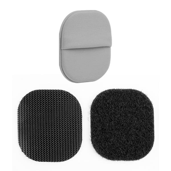 AirTag-pidike liimalla ja tarranauhalla Grey Grey