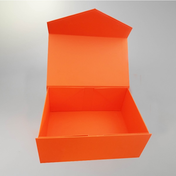 Stor V-formad presentask Orange S