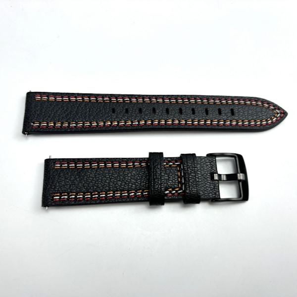 Läderklockarmband för HUAWEI GT3 Svart 20 mm