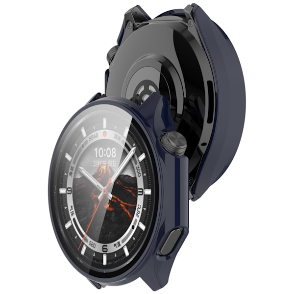 OnePlus Watch 3 & OPPO Watch X2 -kotelo näytönsuojalla Sininen