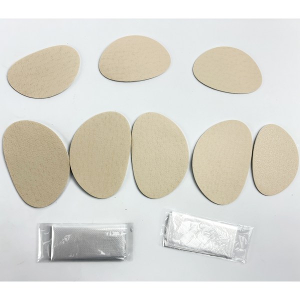 Självhäftande Reparationslappar för Skor, 8-pack Beige