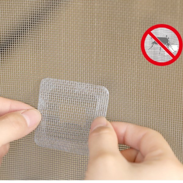 Window Screen Patches Reparationssæt til Mesh Screen Window 10-stykke