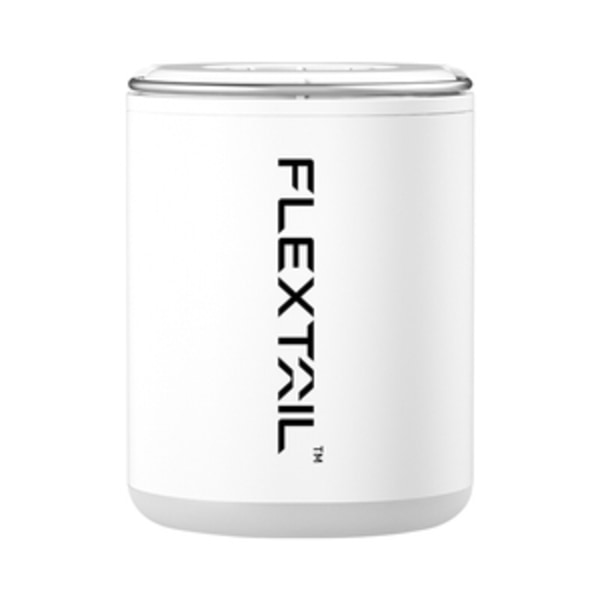 Bærbar 3-i-1 luftpumpe Flextail Tiny Pump 2X (hvid)