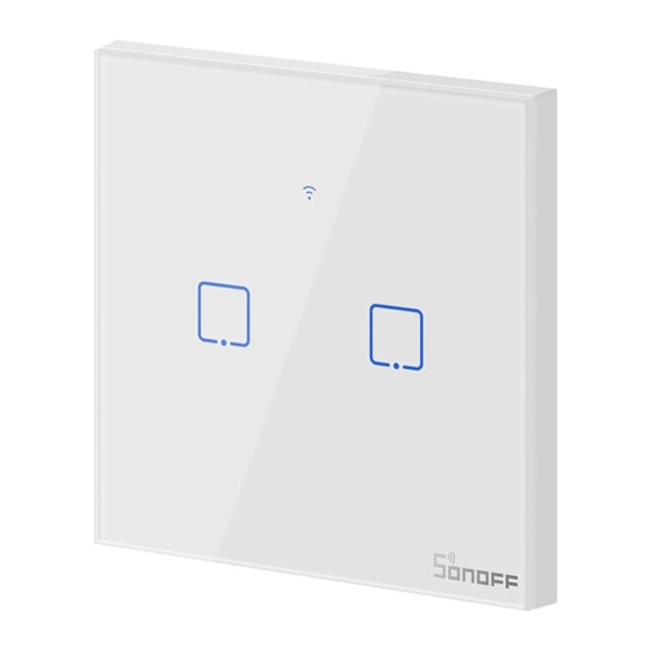 Smart Switch WiFi Sonoff T0 EU TX (2-kanals)