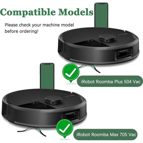 27 stk. Udskiftningstilbehørssæt Kompatibelt med iRobot Roomba Max 705/Plus 504 Støvsuger