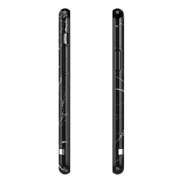 Black Marble, iPhone 11 Pro Max, silver details, black
