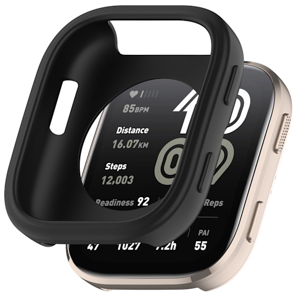 Silikonskyddsfodral för Amazfit Bip 6 (A2435) Svart