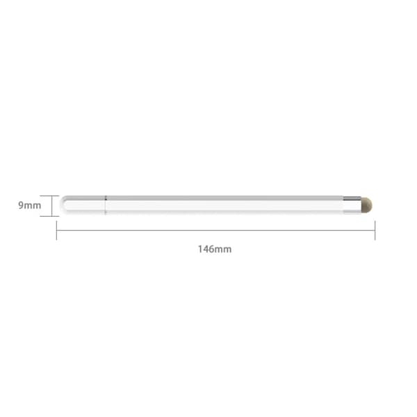 Universal Kapacitiv Stylus Penna för Surfplattor & Telefoner White White
