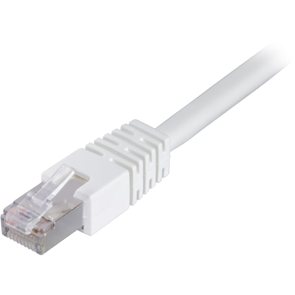 F/UTP Cat6 patch cable, LSZH, 0.3m, white