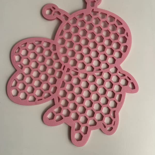 4-pack Flytande Bivattenare - Bikake Design EVA Bi Dricksstation Pink Pink