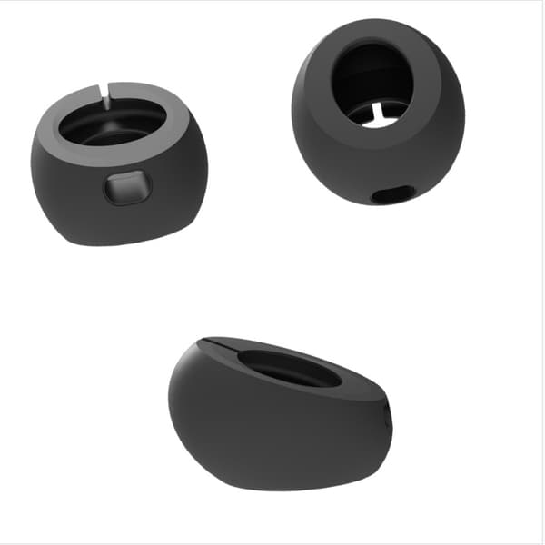 Oura Ring Gen3 -lataustelinekotelo - Silikoni Black Black