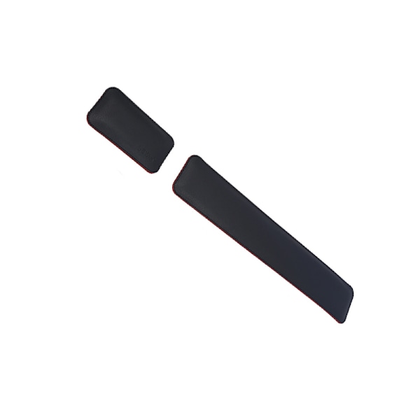 Ergonominen Memory Foam näppäimistö ja hiiri rannetuki Musta + punainen