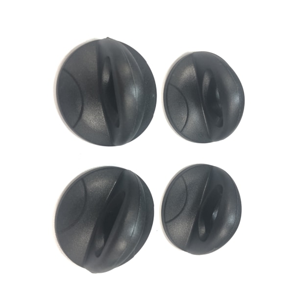 Grytlock Top Knobs 4 Pack Black S