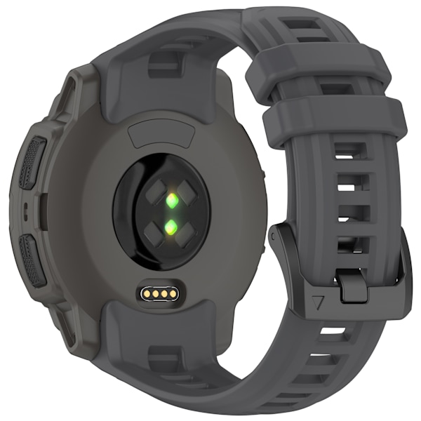 Garmin Instinct E (40mm) Silikone Urrem - Grafitgrå