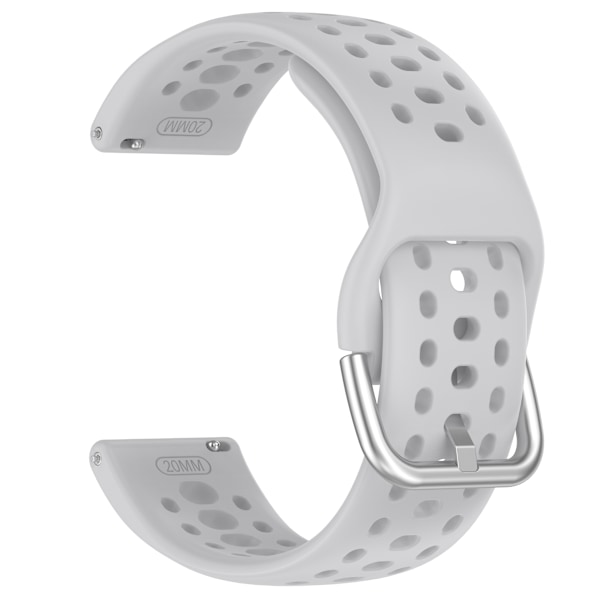 Amazfit Active 2 Band - Andningsbart silikon sportbyte Grey Grey