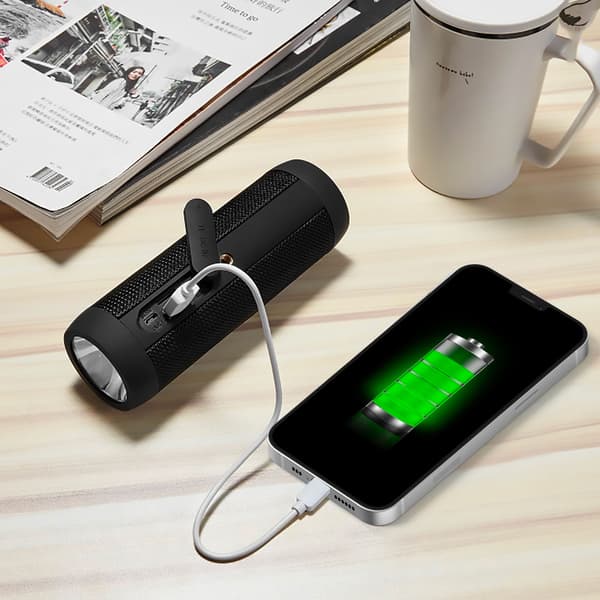 Lampe / højttaler / Powerbank til cykel / e-scooter