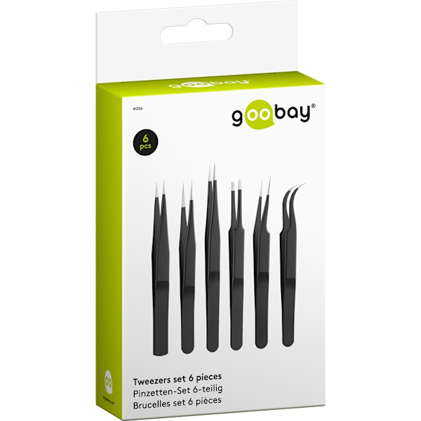 Pincett set 6 stycken