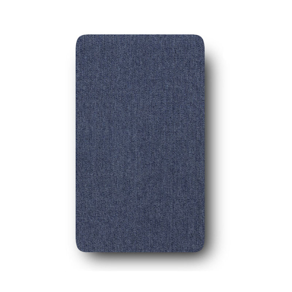 Iron-On Denim Patches 10 Pack Mørkeblå