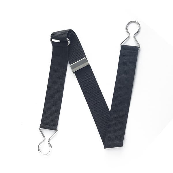 Osynligt elastiskt bälte Black Black