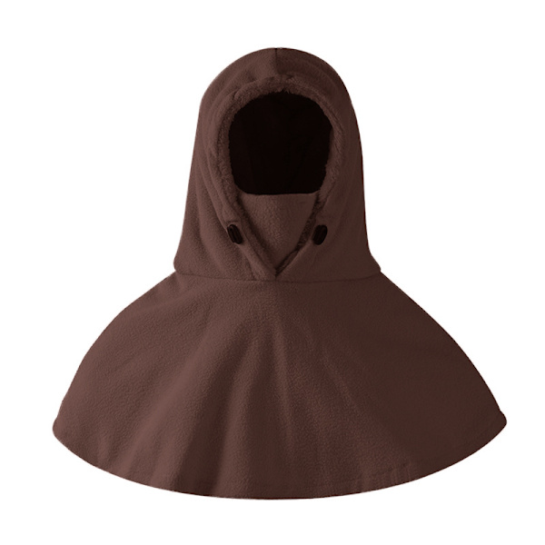Varm Vintermössa Balaclava - Vindtät Ansiktsmask & Halsvärmare Brun