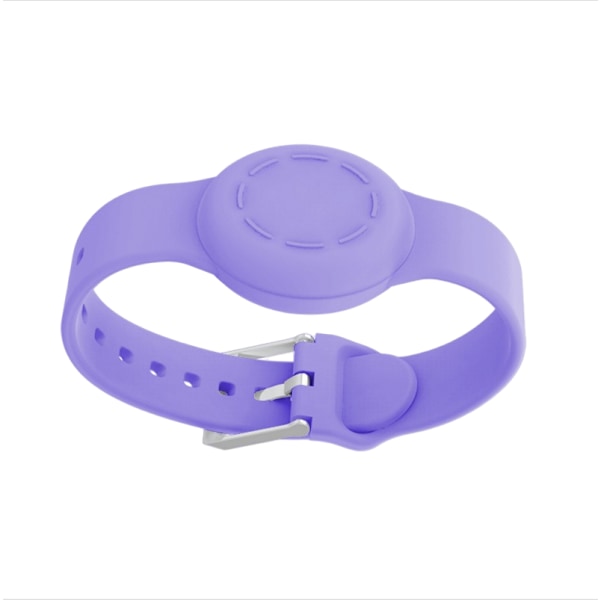 Suojaava silikonikotelo Apple AirTagille Violetti