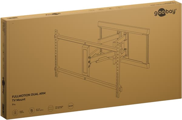 TV-vægbeslag FULLMOTION (XL)