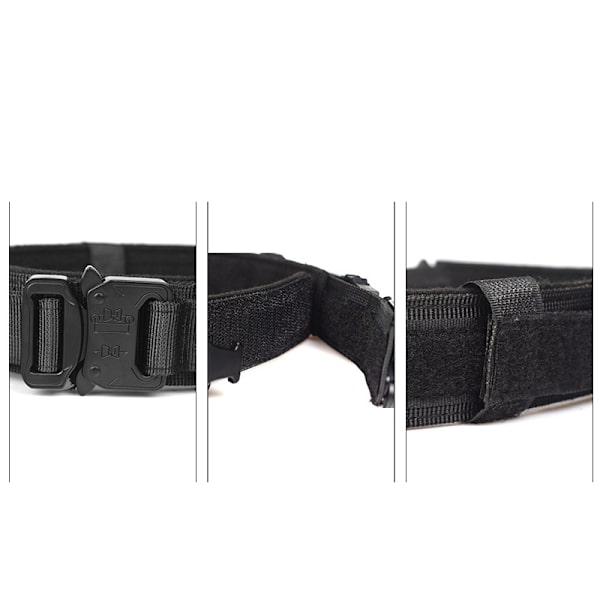 AirTag lemmikkipanta - Nylon säädettävä kaulapanta AirTag-pidikkeellä Musta M