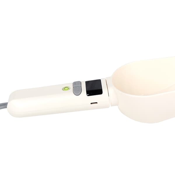 Rechargeable Digital Measuring Spoon Scale with Detachable Scoop LED Display and Built-In Level