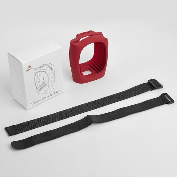 Silikone beskyttende etui til JBL CLIP4 Bluetooth-højttaler Rød