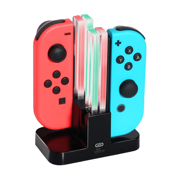 Laddningsstation Kompatibel med Nintendo Switch Joy-Con