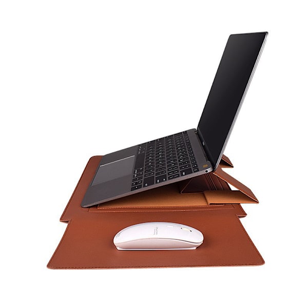 Snygg skyddande laptopväska Gul 13 tum