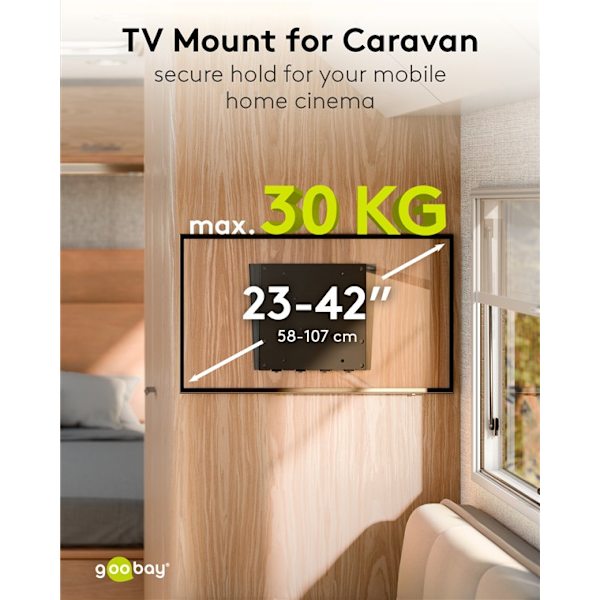 TV-väggfäste Caravan FIXED (M) TV-väggfäste Caravan FIXED (S)