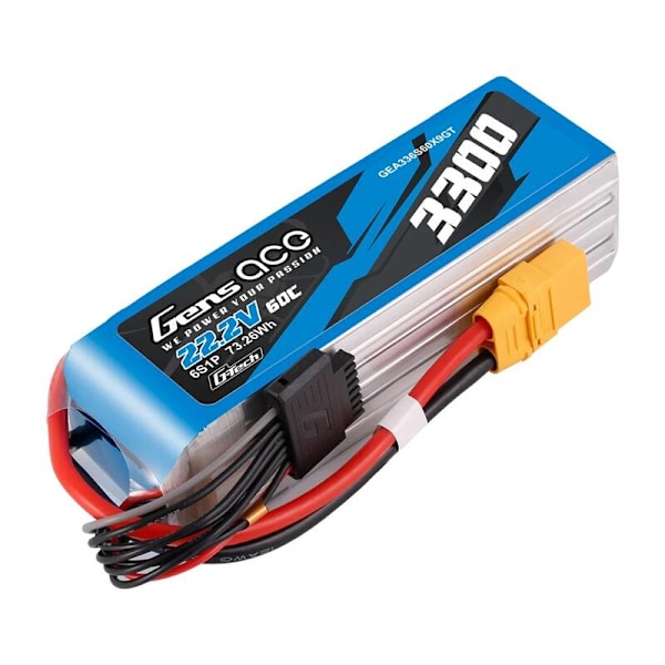 Ackumulator Lipo Gens Ace G-Tech 3300mAh 22,2V 60C 6S1P XT90