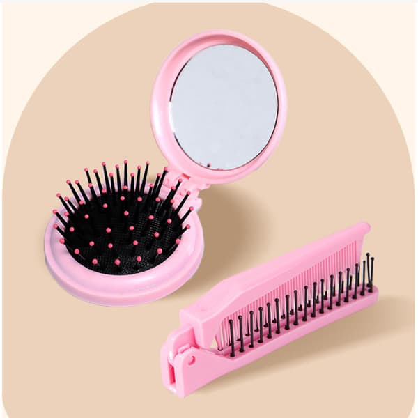 Hårplejesæt Pink, bærbar og komplet 8-Pack 8-Pack