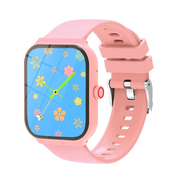 Multifunktionell Smartwatch med Bluetooth-samtal och Hälsoövervakning, kompatibelt med Android och iOS Pink Pink