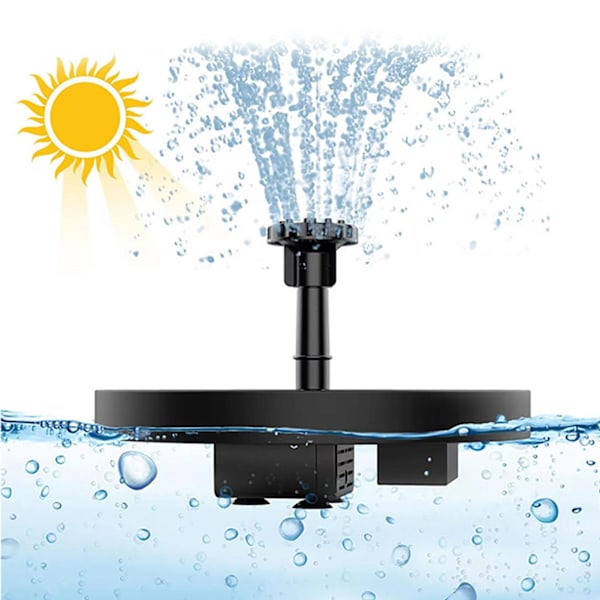 Solar Fountain Water Fountain (utan batteri) model 1
