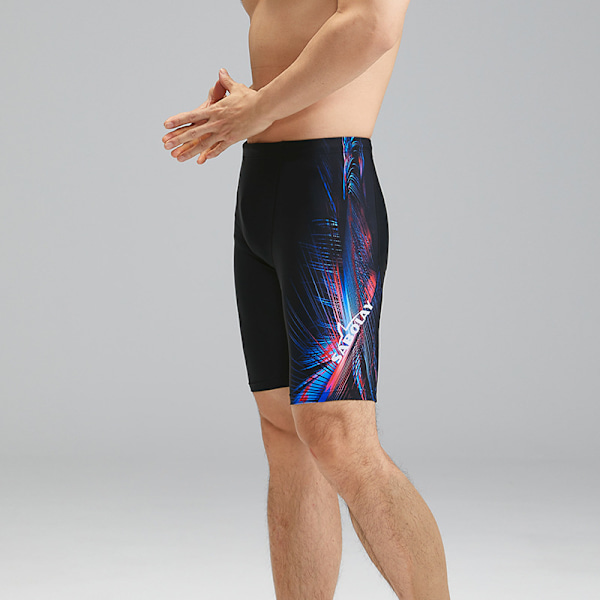 Herrbadbyxor Snabbtorkande Baddräkt Badbyxor Strandshorts M