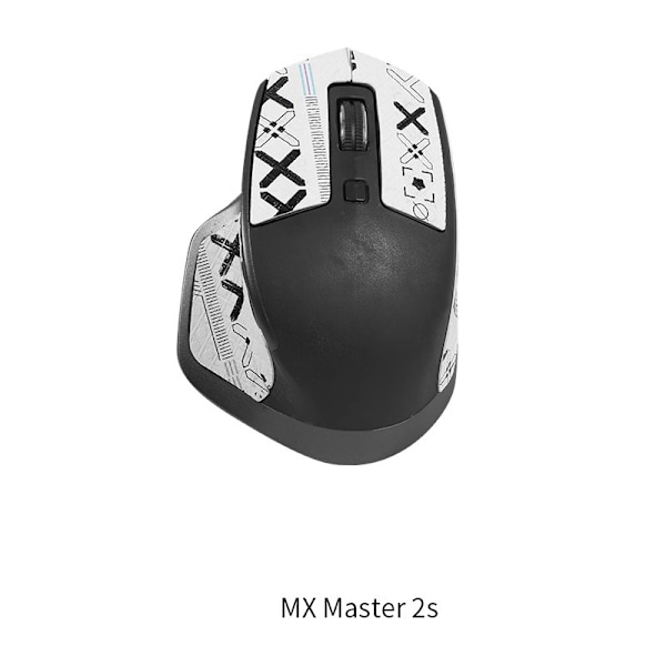 Forbedrede grebsmusemærkater til Logitech MX Master 2/2S White White