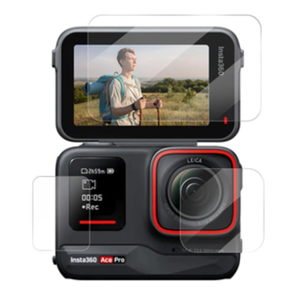 Karkaistu lasikalvo TELESIN Insta360 Ace Prolle