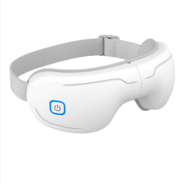 Øjenmassager med lufttryk, vibration, varme, Bluetooth-musik og stemmeudsendelse - Perfekt til afslapning