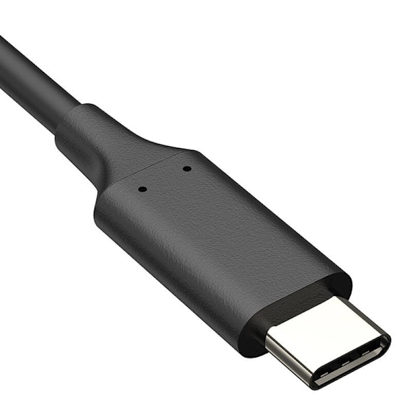 HP:n USB-C–USB-C-kaapeli, 1 m (musta)