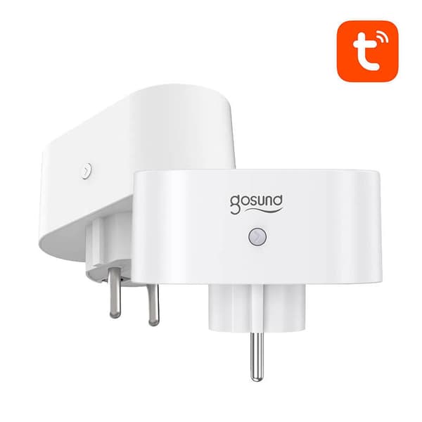 Dubbel smart plug WiFi Gosund SP211 (2-pack) 3500W Tuya