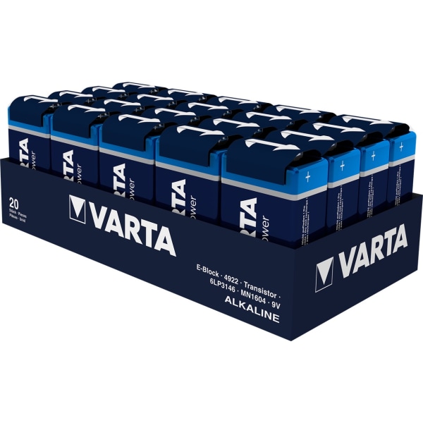 Varta 6LR61/6LP3146/9 V Block (4922) batteri, 1 st. oförpackad