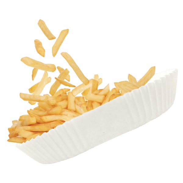 Engångs Air Fryer pappersfoder non-stick 50-pack Vit 20 cm