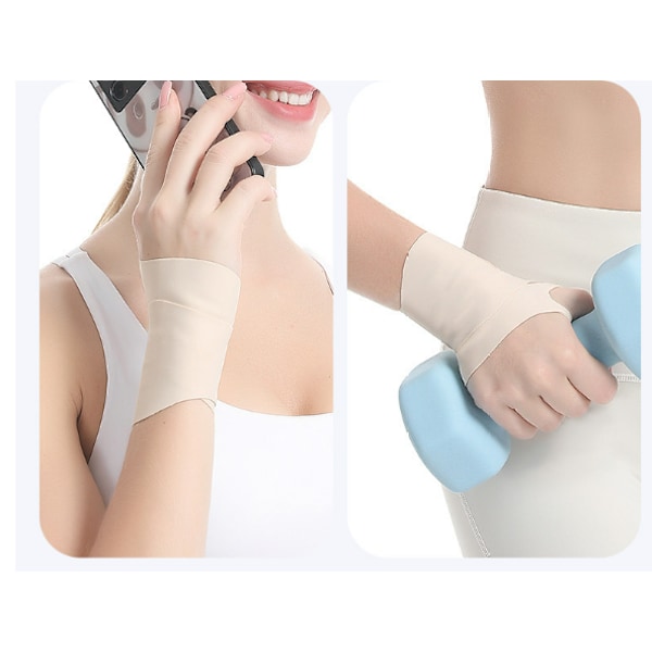 Lätt Handledsstöd / Sportarmband Beige