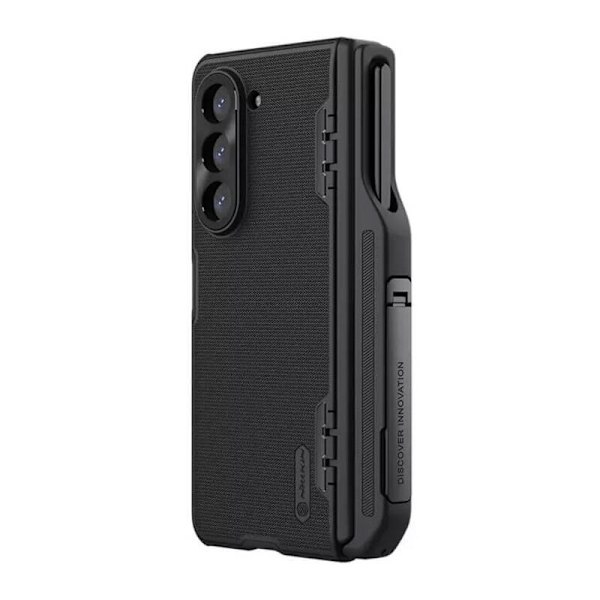 Nillkin Super Frosted Shield Fold-Pen-fodral för Samsung Galaxy Z Fold 5 (svart)