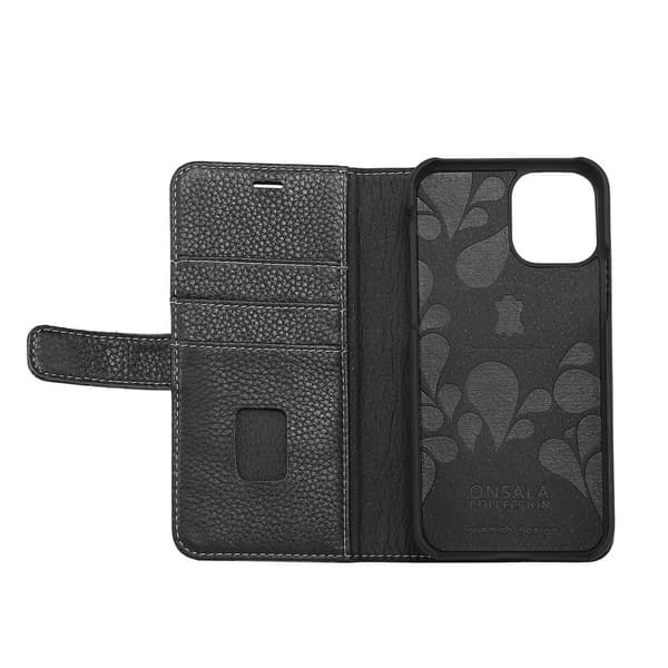 COLLECTION Wallet Læder Sort   iPhone 11 PRO MAX