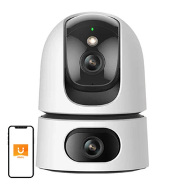 360° inomhus WiFi-kamera IMOU Ranger Dual 6MP Vit